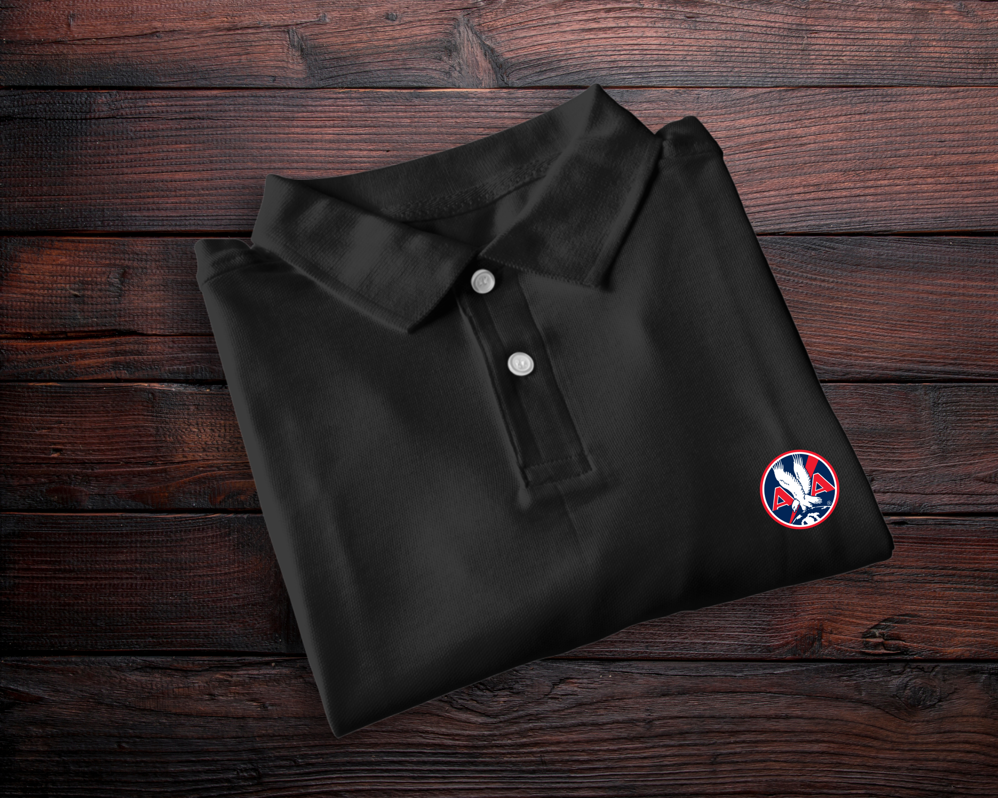 1930's AA Logo Men's Wicking Pocket Polo