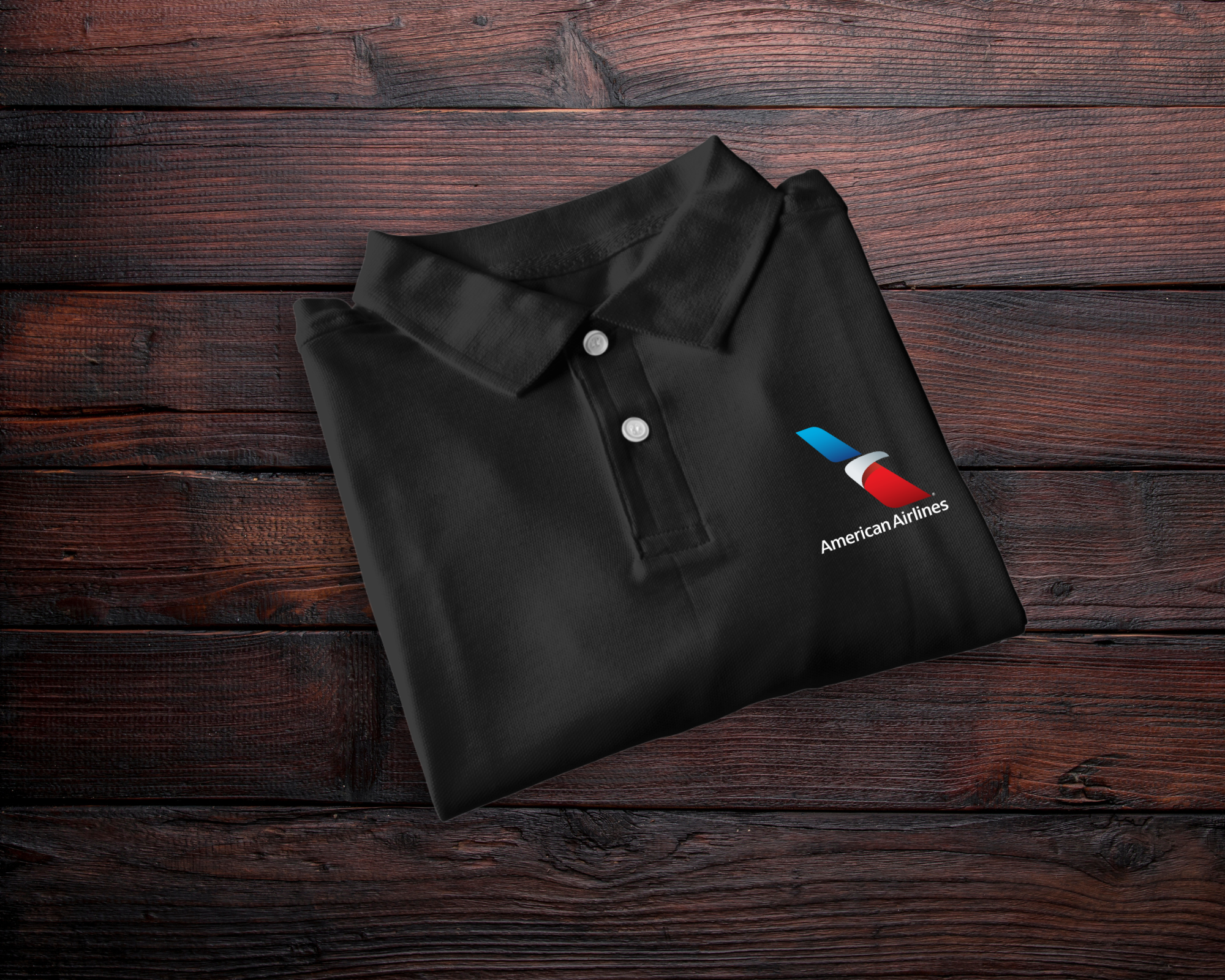 2013 AA Logo Cotton Embroidered Men's Polo