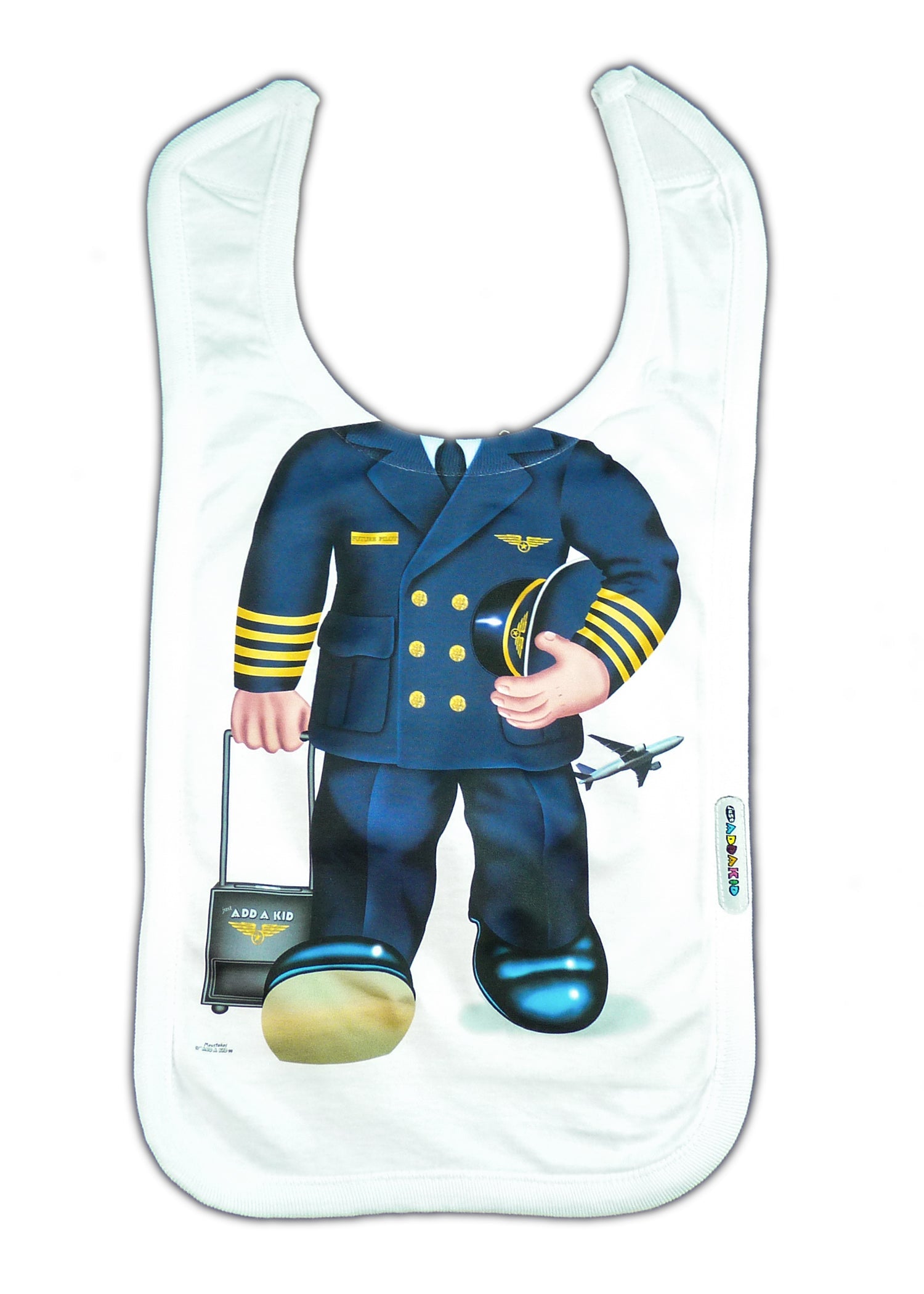 Add A Kid Male Pilot Bib
