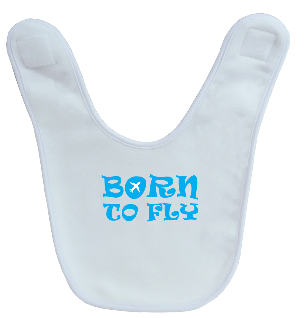 Born to Fly Baby Bib