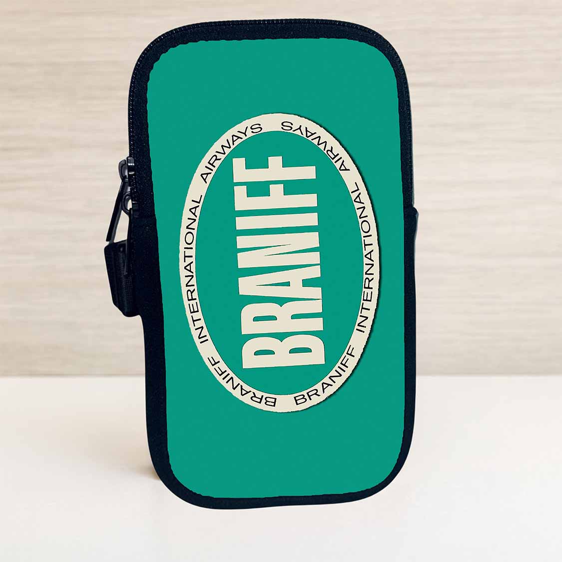Braniff International Airways Bag Sticker Travel Pouch