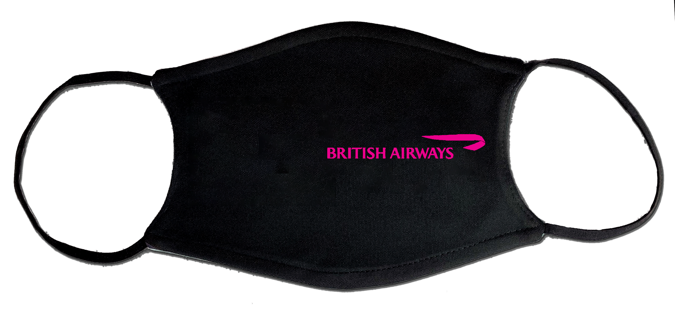 British Airways Pink Logo Face Mask