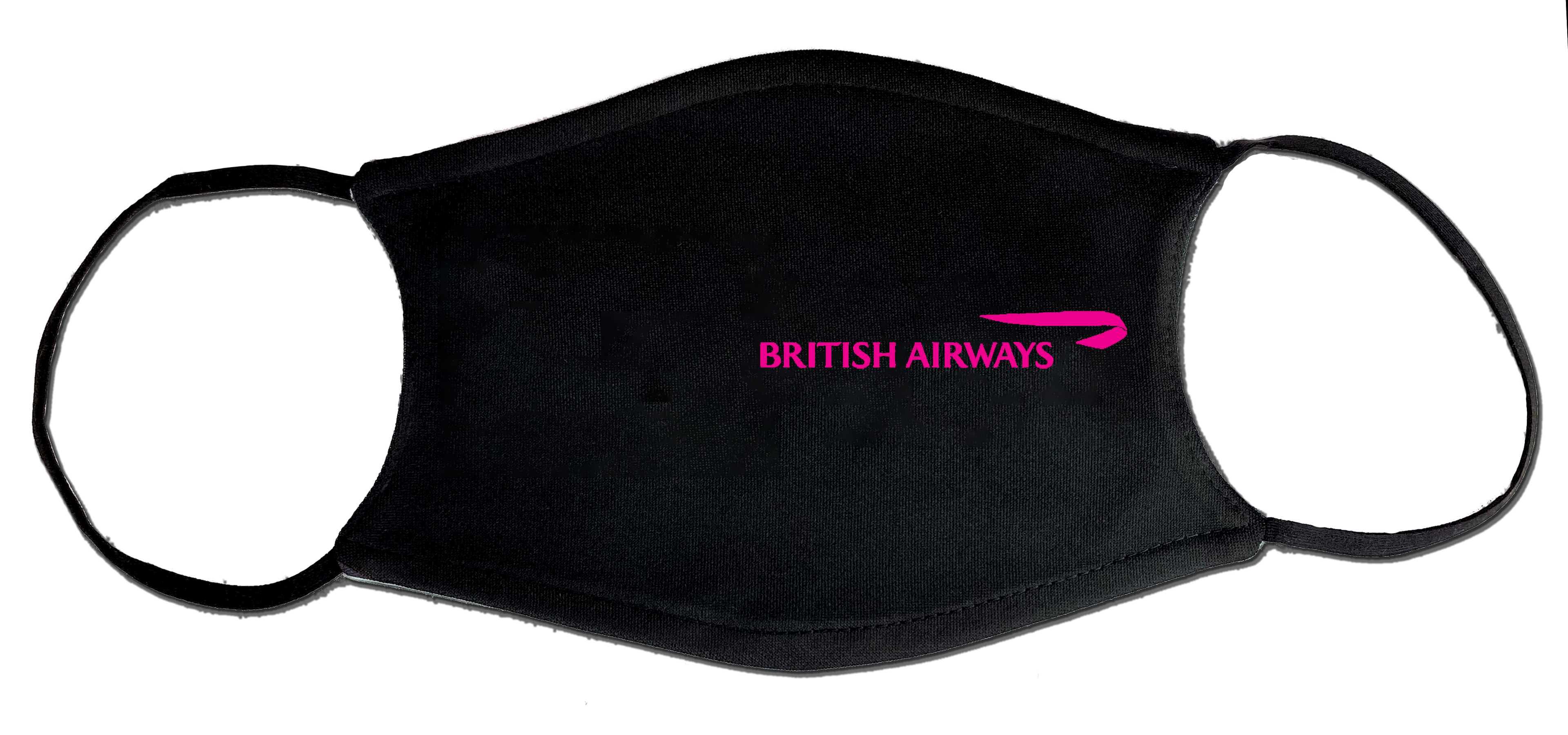 British Airways Pink Logo Face Mask