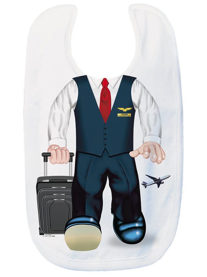 Add A Kid Male Flight Attendant Bib