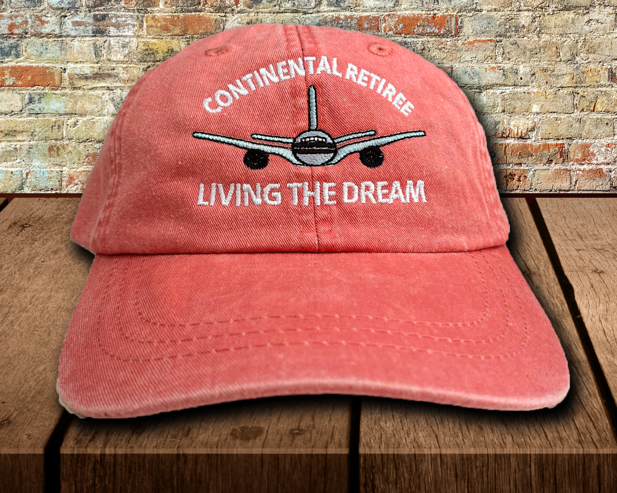 Continental Airlines Retiree Pink Cap