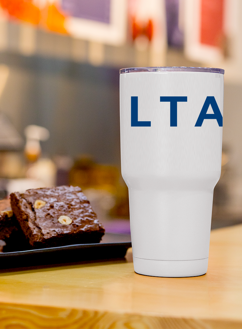 Delta 30oz Logo Tumbler