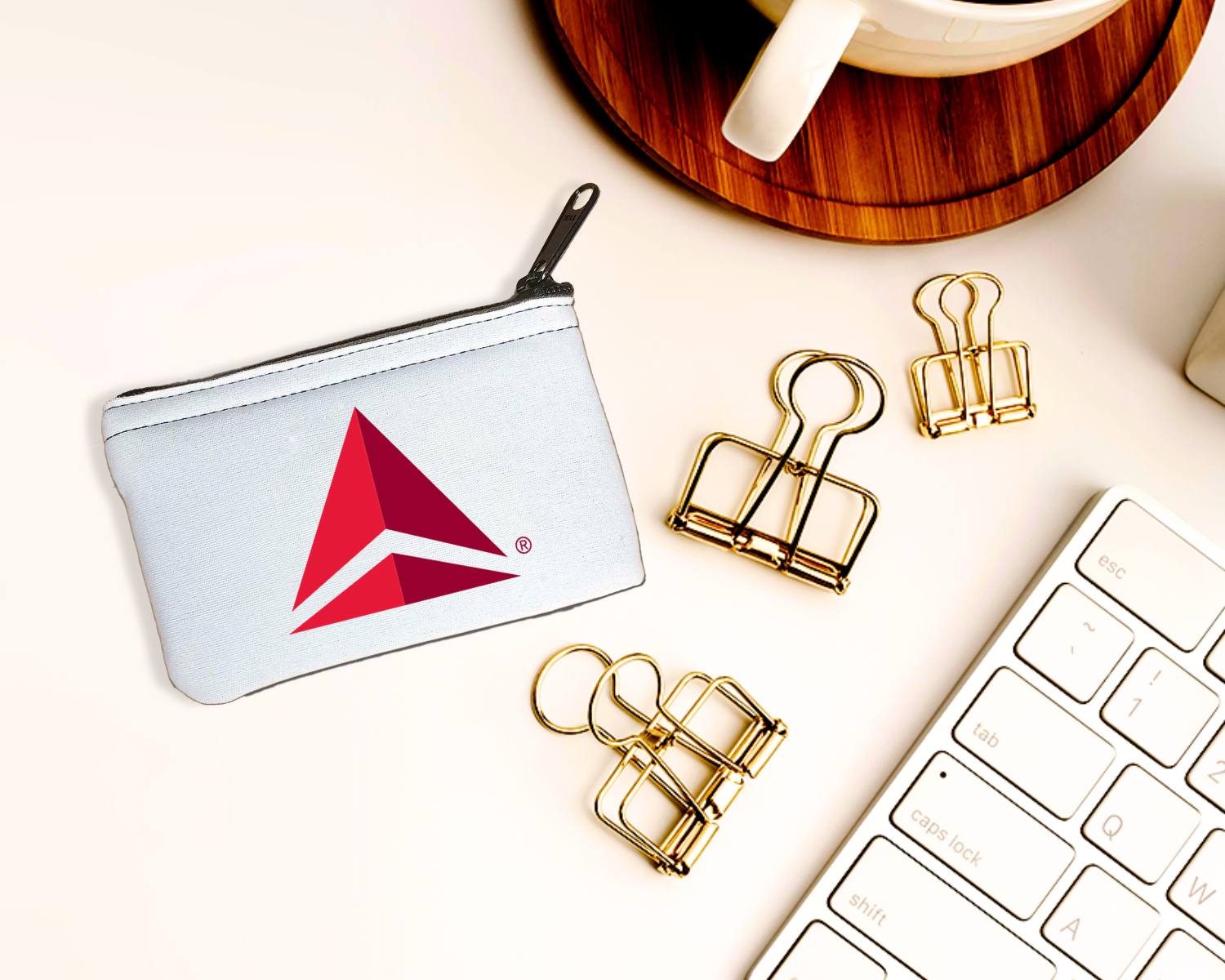 Delta Air Lines Widget Rectangular Coin Purse