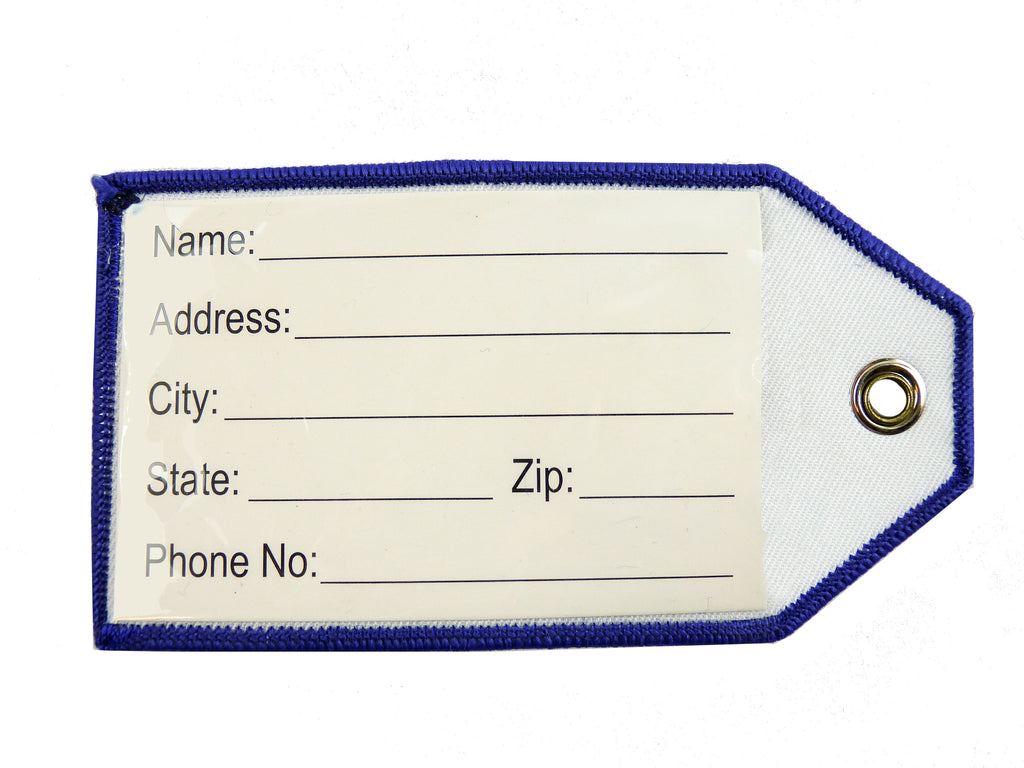 Embroidered Delta Air Lines Retro Bag Tag