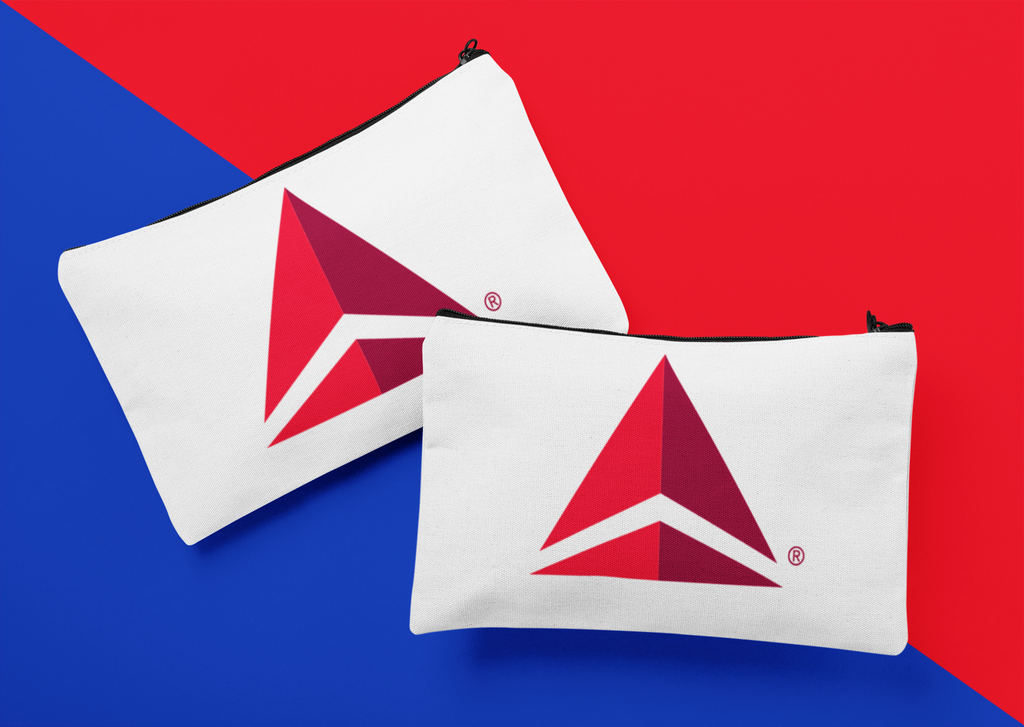 Delta Air Lines Widget Rectangular Coin Purse