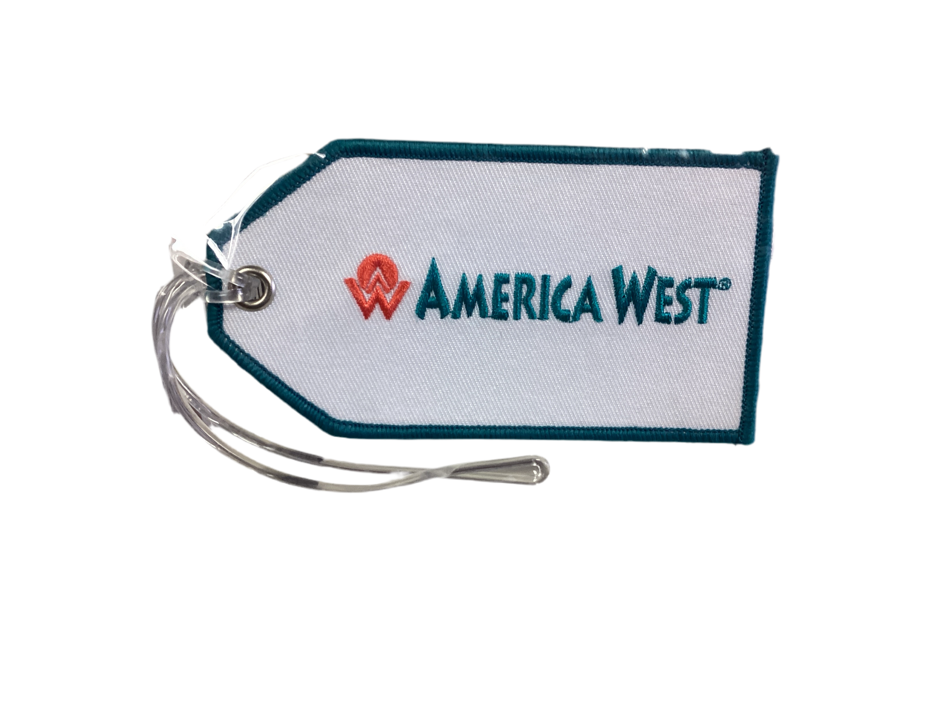 America West Airlines Last Logo Bag Tag