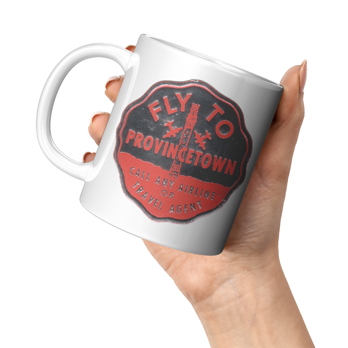 Fly_to_Provincetown_Vintage_Travel_Stick_11oz_White_LH_Model_Mockup.png_16301543