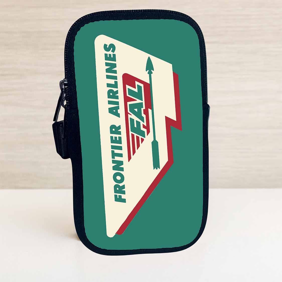 Frontier Airlines 1950's Logo Travel Pouch