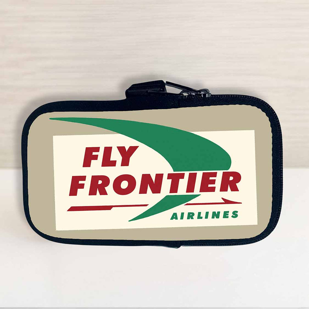 Frontier Airlines 1960's Logo Travel Pouch