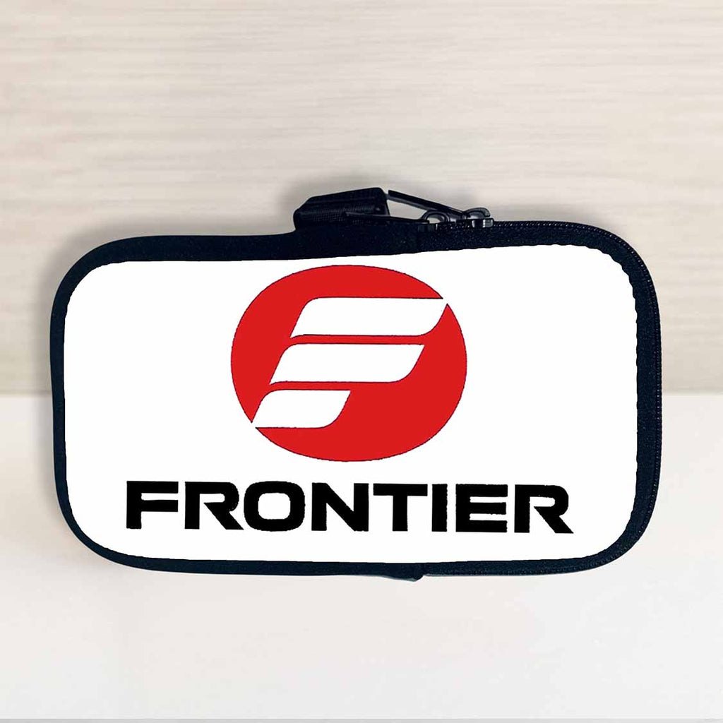 Frontier Airlines Logo 1977-1986 Bag Sticker Travel Pouch