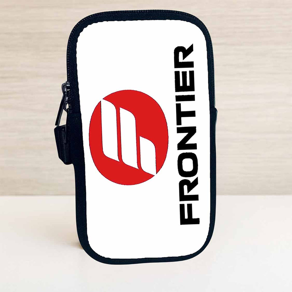 Frontier Airlines Logo 1977-1986 Bag Sticker Travel Pouch