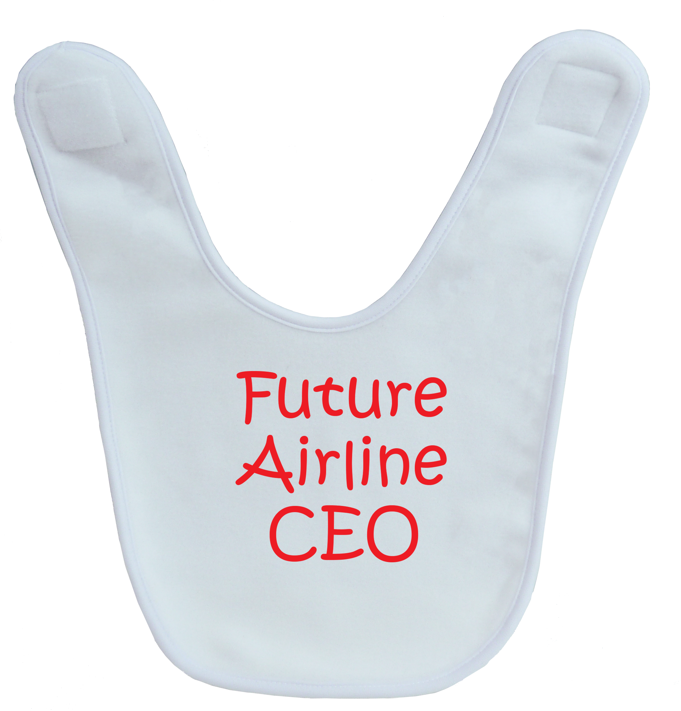 Future Airline CEO Baby Bib