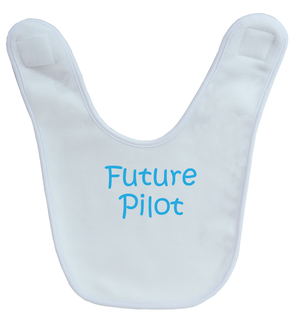 Future Pilot Baby Bib