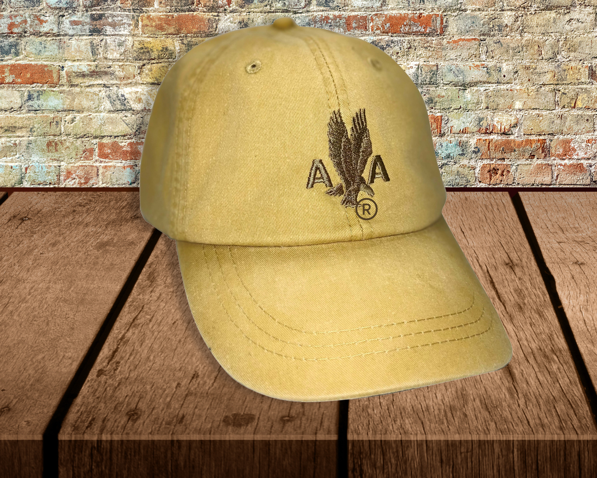 AA 1940's Gold Eagle Cap