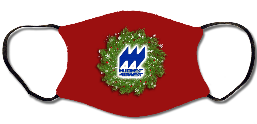 Hughes Airwest Christmas Face Mask