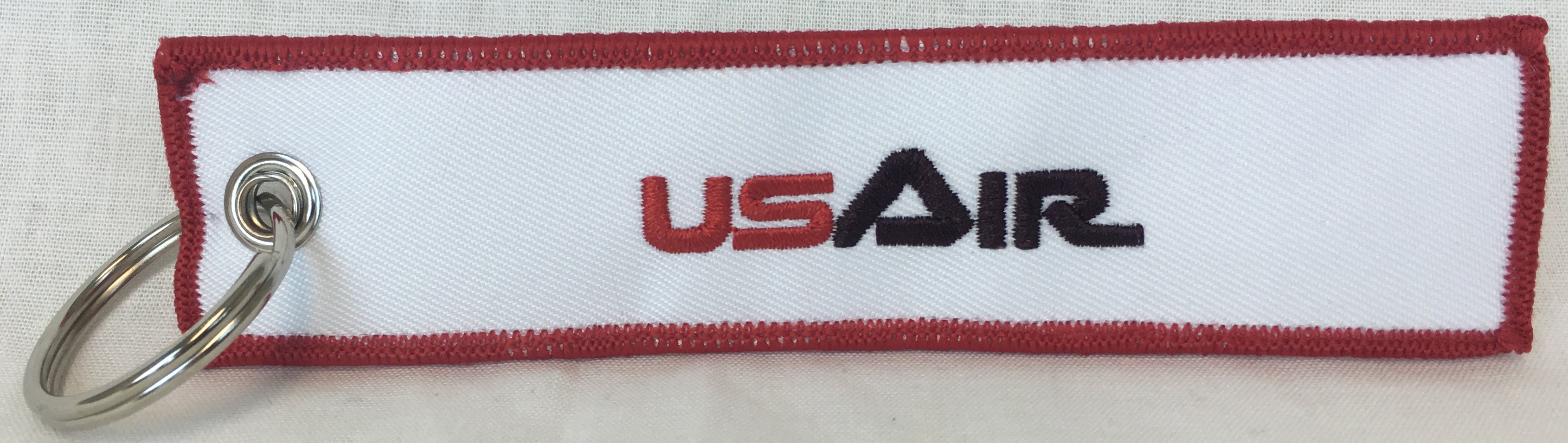 US Air Red Logo Key Tag