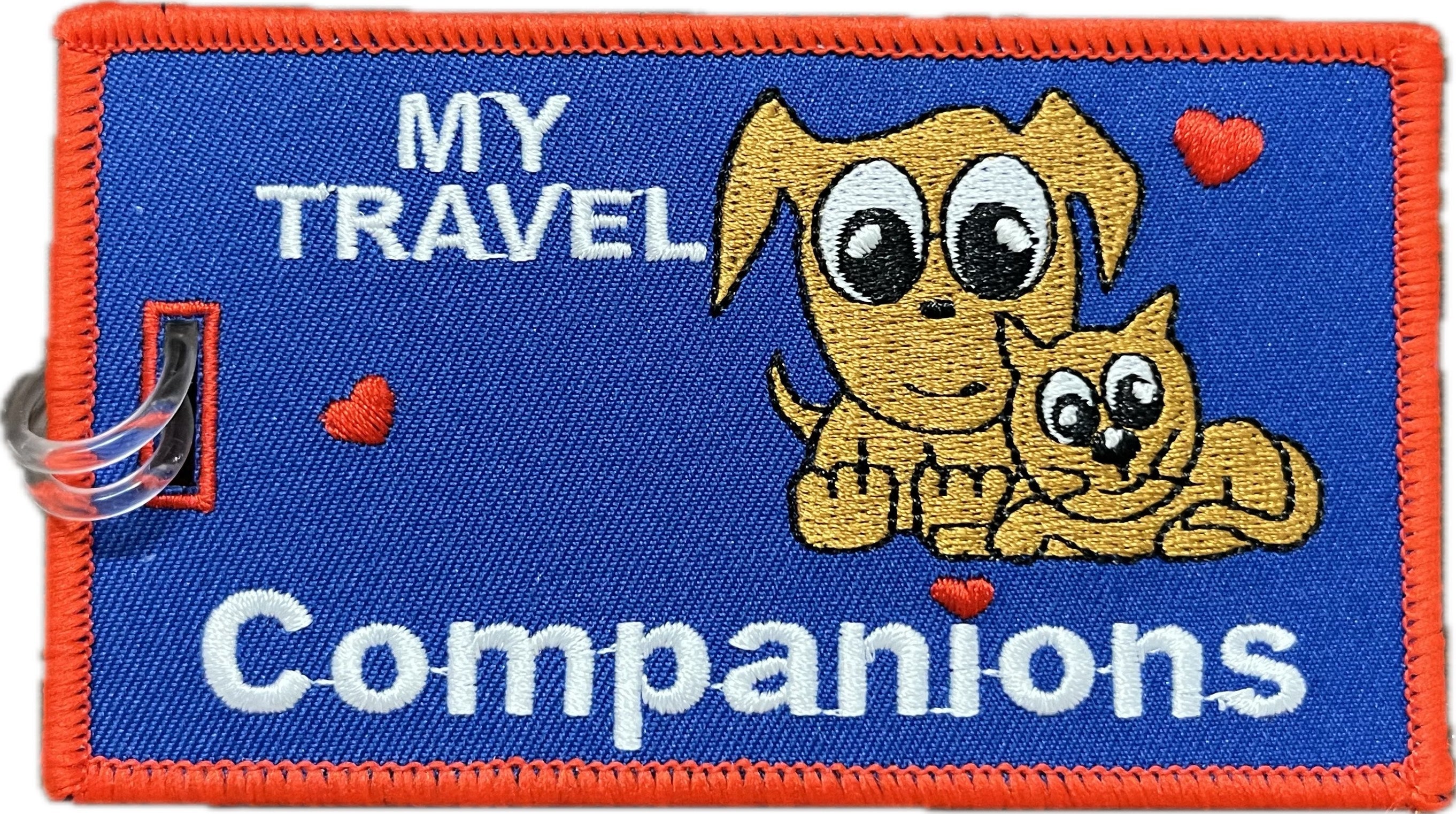 Travel Companions - Embroidered Bag Tag