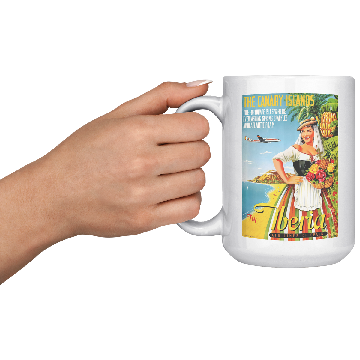 Iberia_Vintage_Canary_Islands_Travel_Pos_15oz_White_LH_Model_Mockup.png_16296893