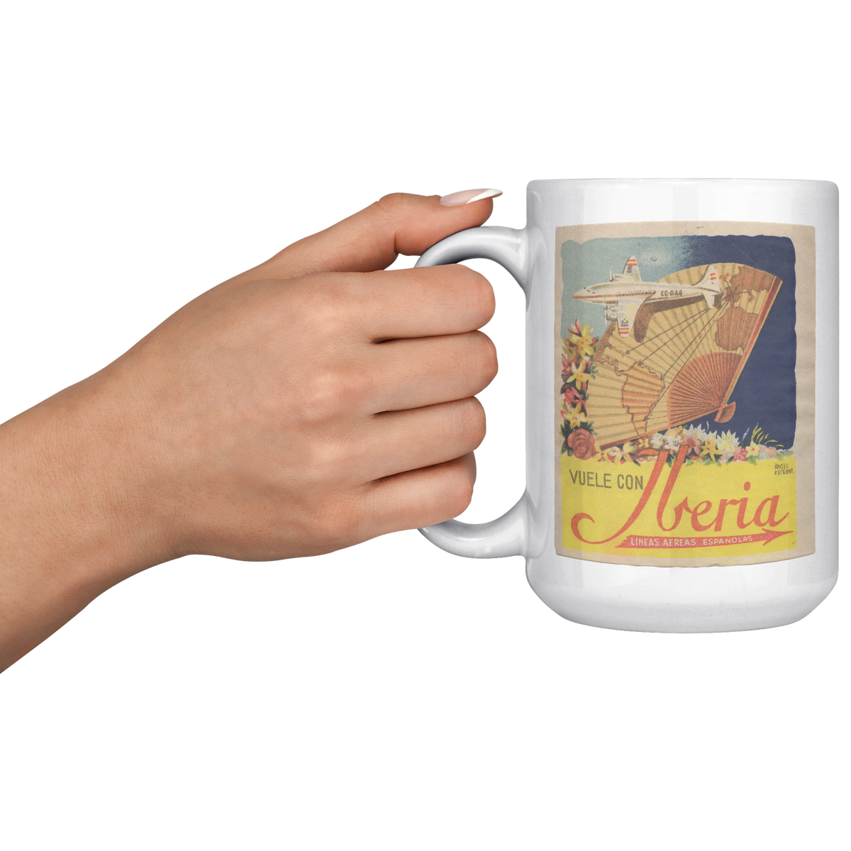 Iberia_Vintage_Vuele_con_Iberia_Bag_Stic_15oz_White_LH_Model_Mockup.png_16301910