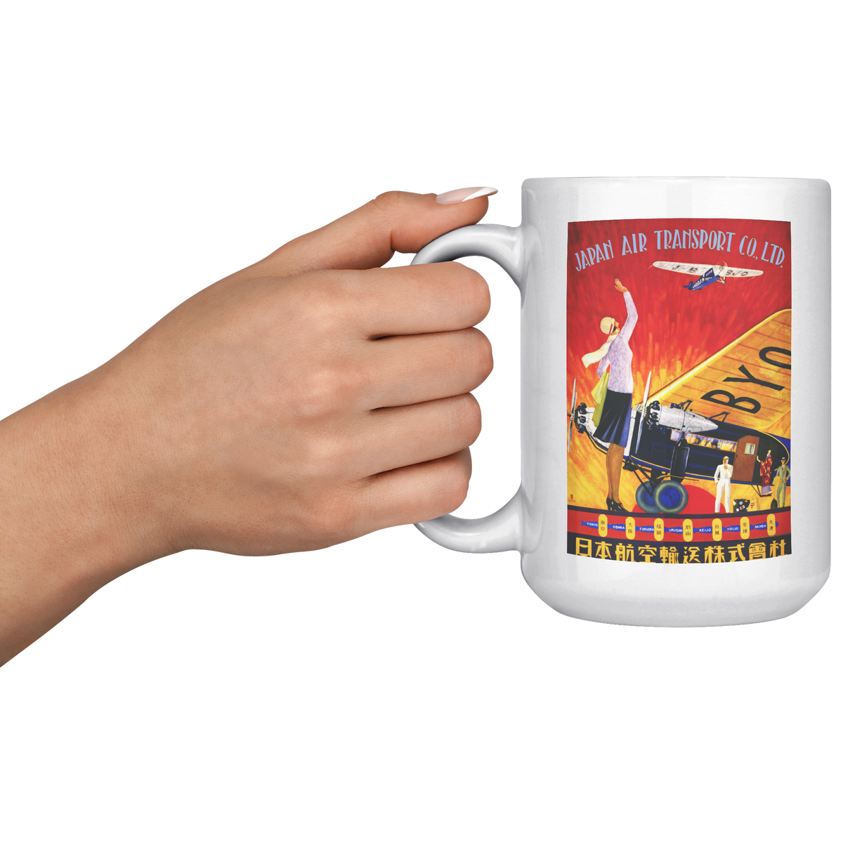 Japan_Air_Transport_Vintage_Tokyo_Travel_15oz_White_LH_Model_Mockup.png_16298731