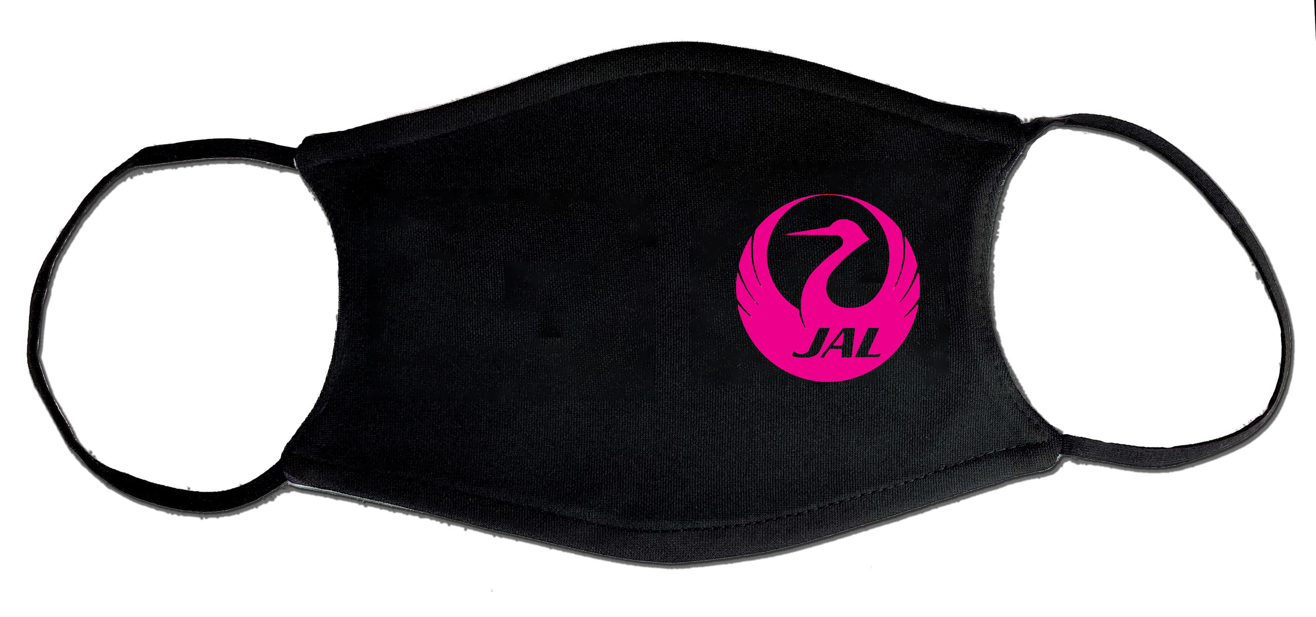 Japan Airlines Pink Logo Face Mask