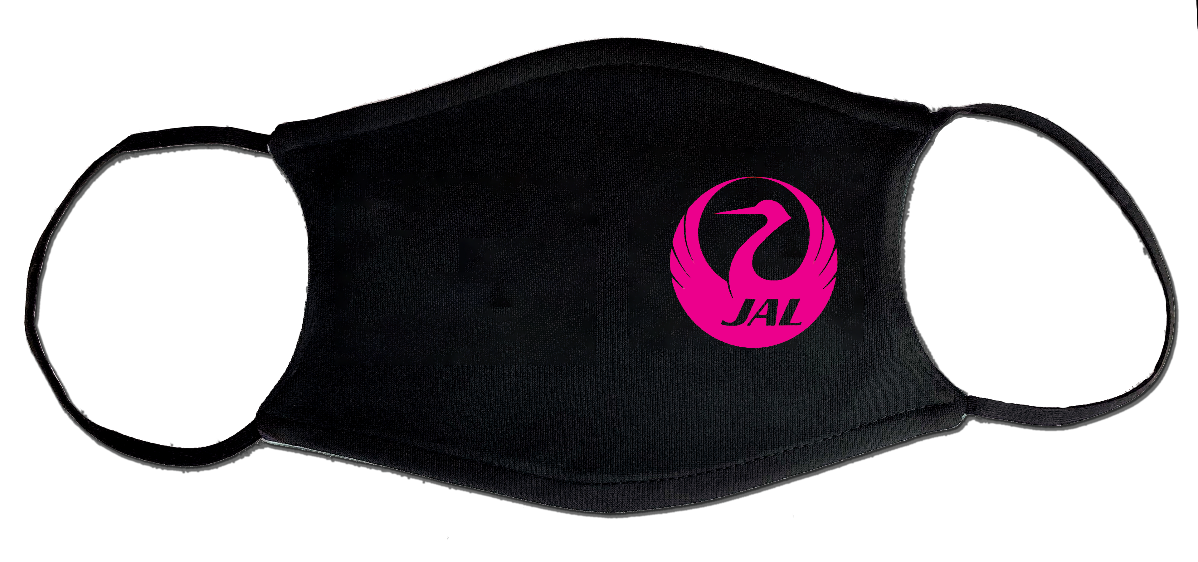 Japan Airlines Pink Logo Face Mask