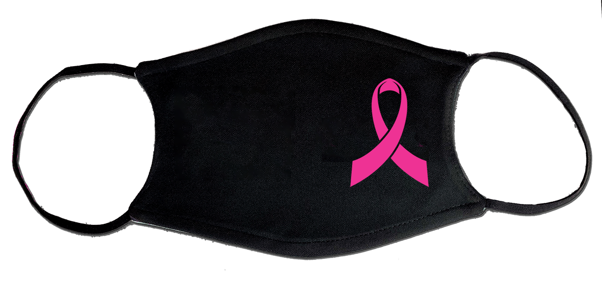 Pink Ribbon Face Mask