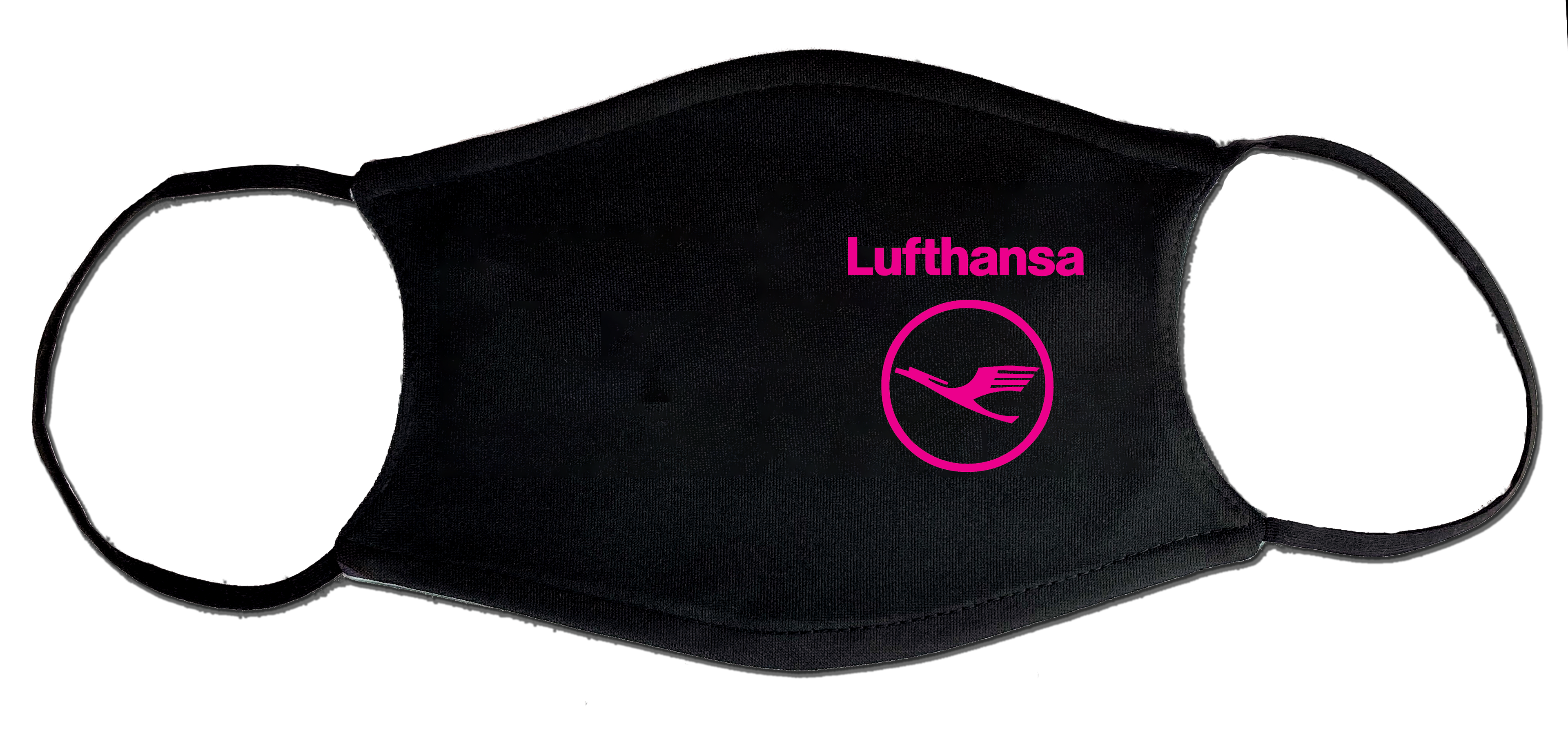 Lufthansa Pink Face Mask