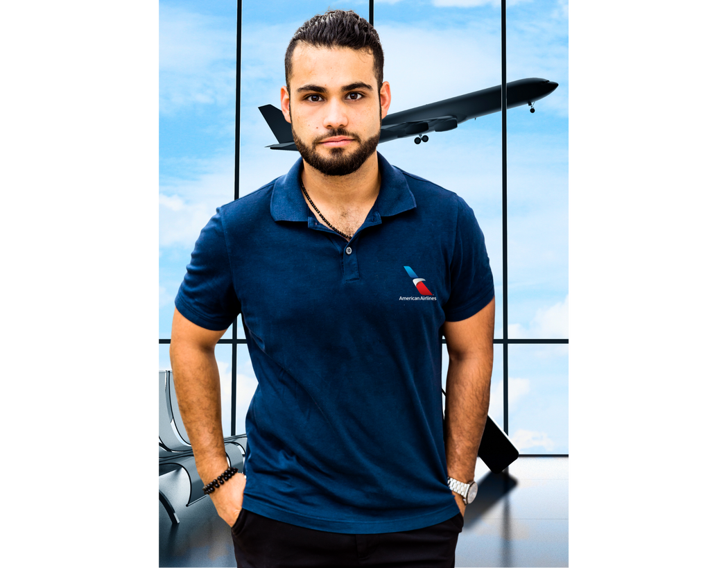 2013 AA Logo Cotton Embroidered Men's Polo