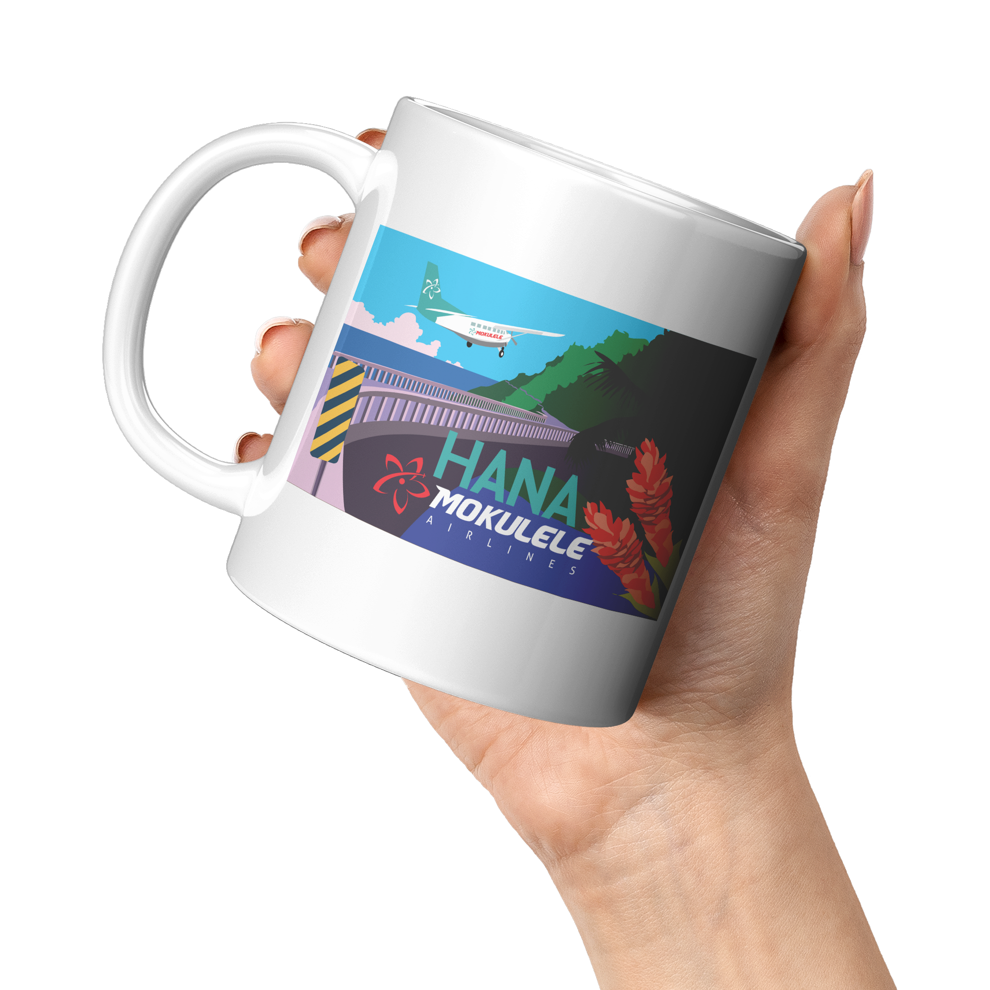Mokulele_Airlines_Coffee_Mug_Featuring_H_11oz_White_LH_Model_Mockup.png