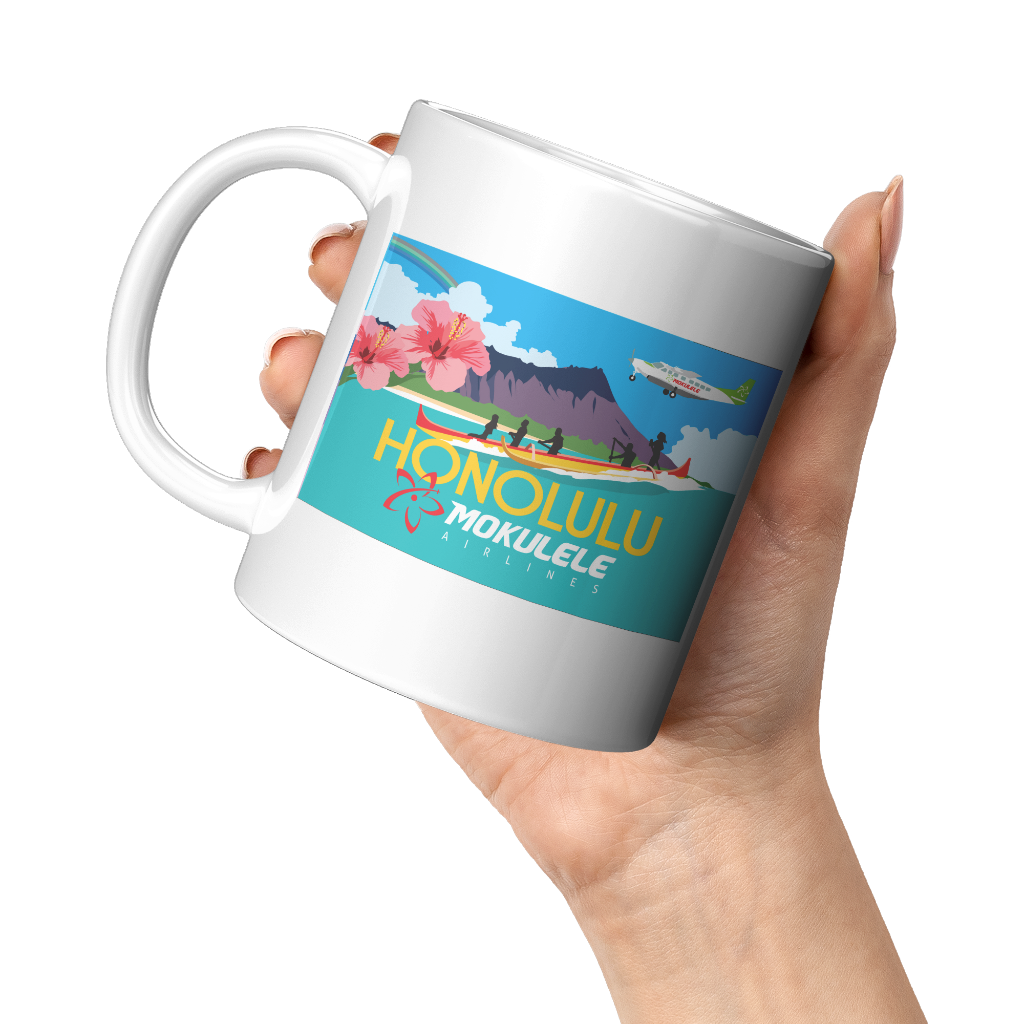 Mokulele_Airlines_Coffee_Mug_Featuring_H_11oz_White_LH_Model_Mockup.png