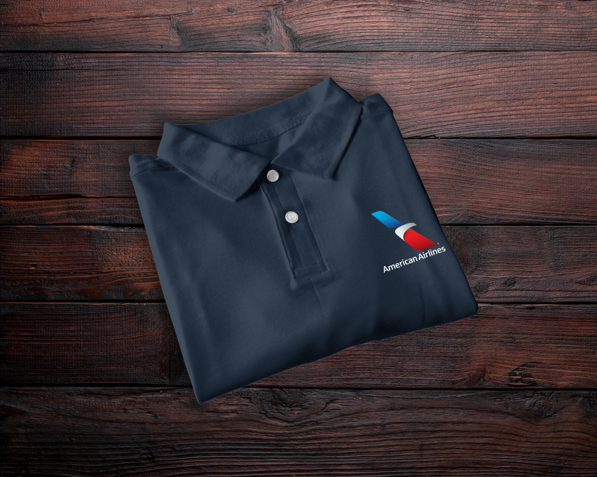 2013 AA Logo Cotton Embroidered Men's Polo