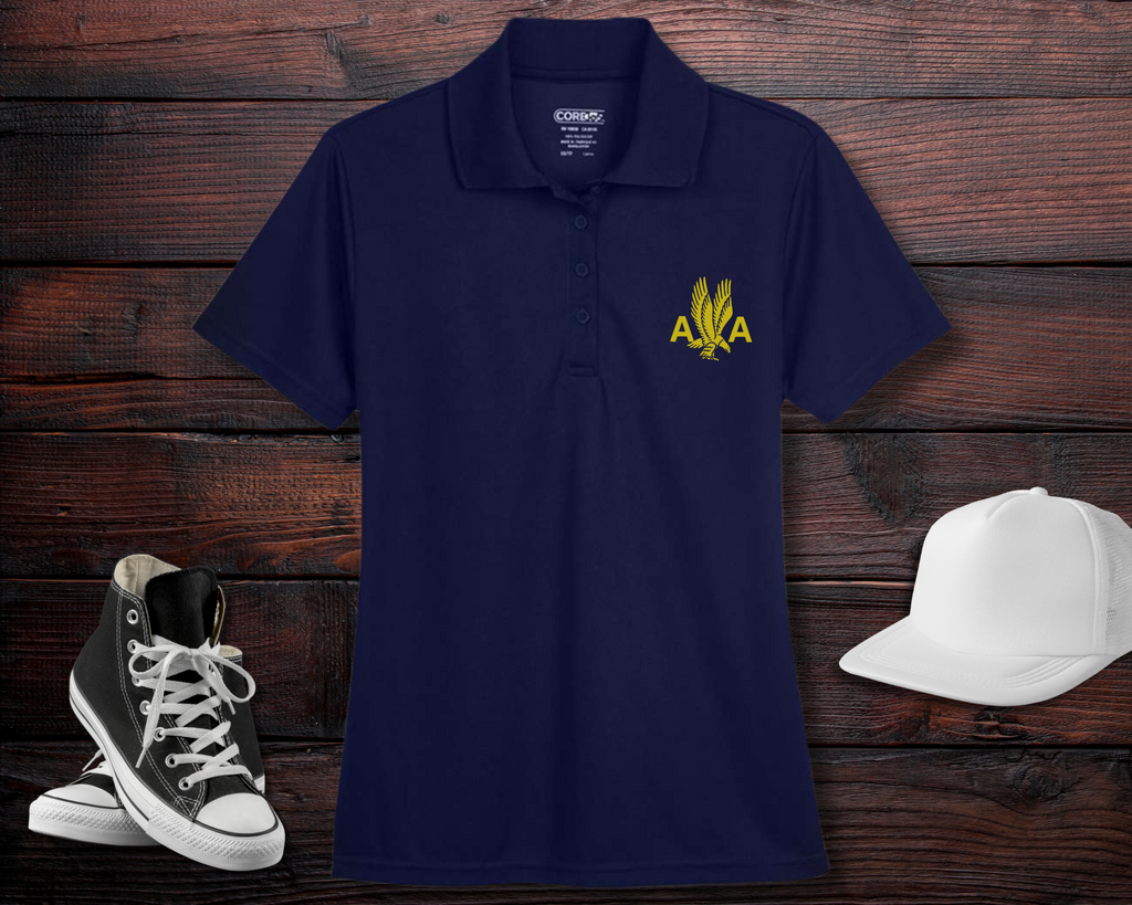 1940's AA Logo Women's Wicking Polo