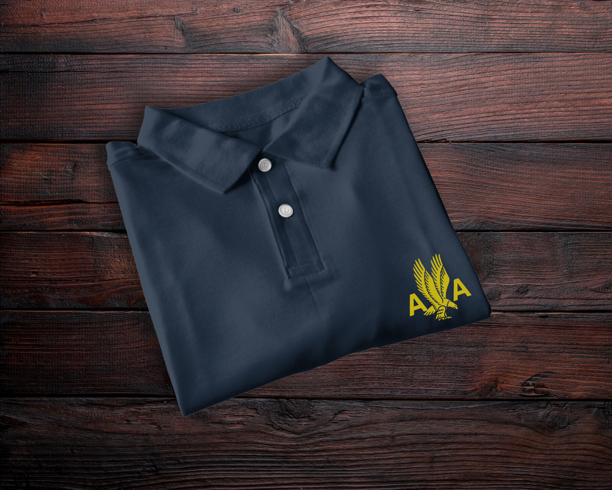 Men's Polo with American Airlines 1940's Logo