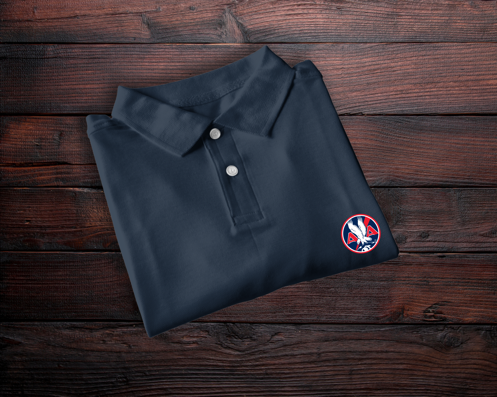 1930's AA Logo Men's Wicking Pocket Polo