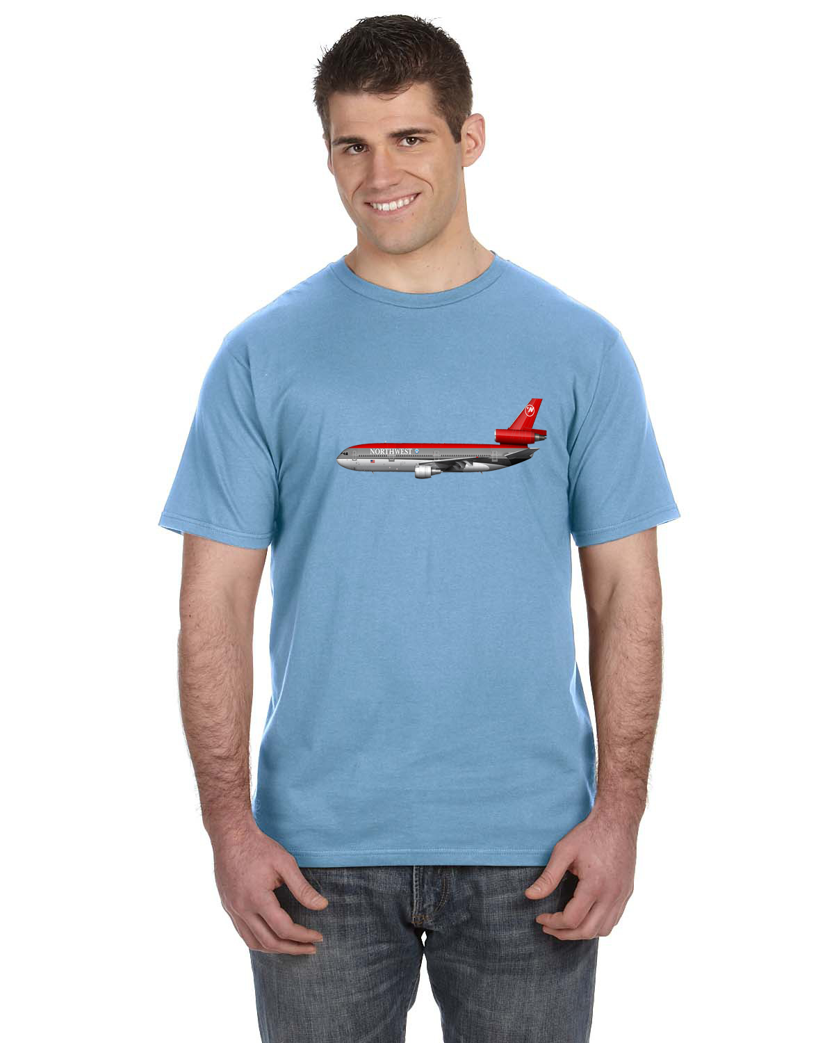 Northwest Airlines DC-10 T-shirt
