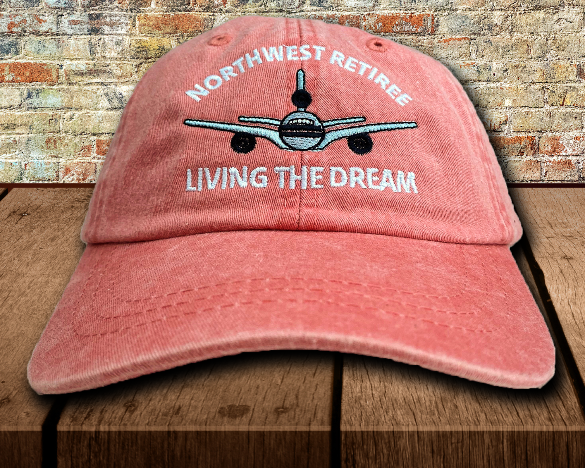 Northwest Airlines Retiree Pink Cap