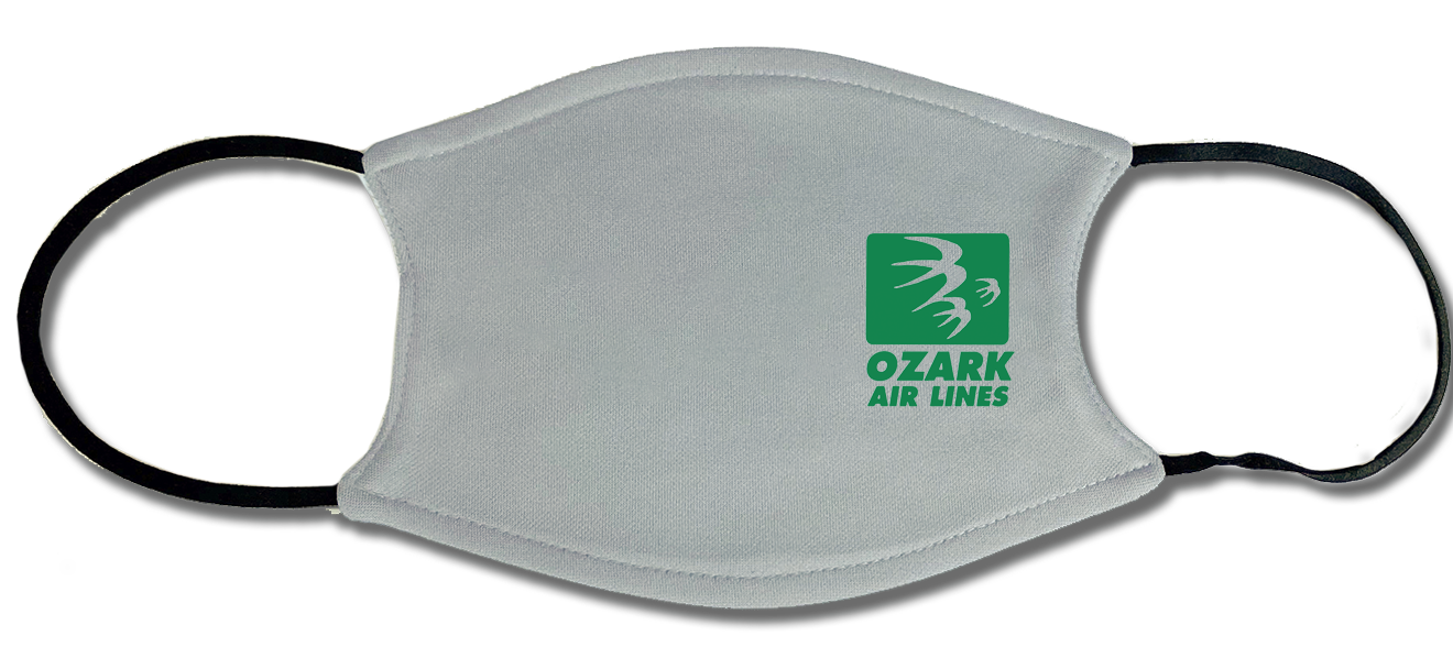 Ozark Airlines Logo Face Mask
