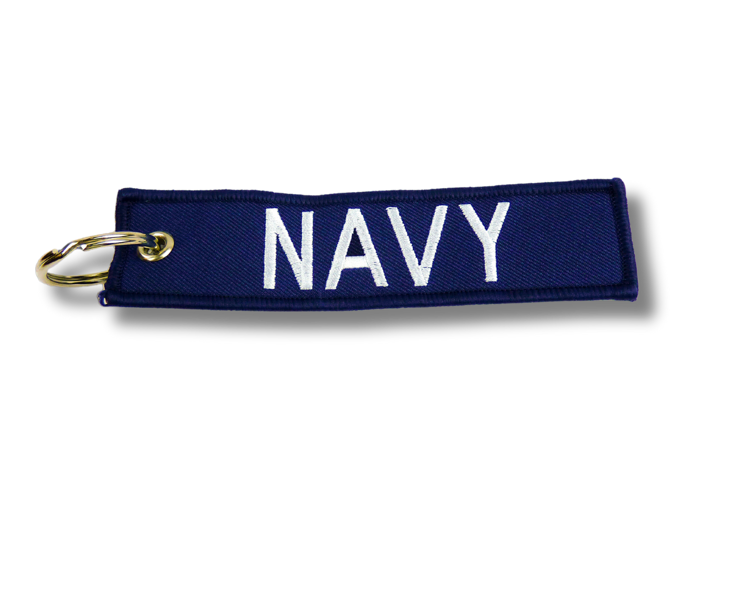 Navy Key Tag