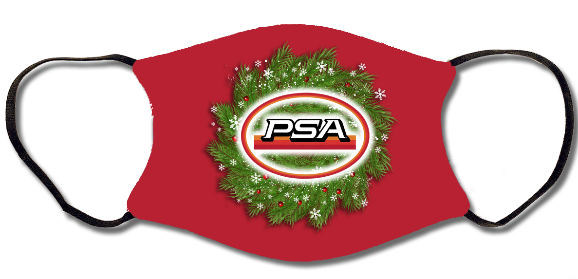 PSA Christmas Face Mask