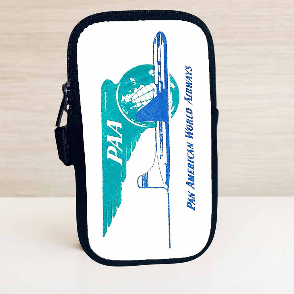 Pan American World Airways Bag Sticker Travel Pouch