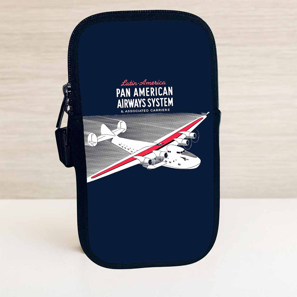 Pan American Airway System Vintage Travel Pouch