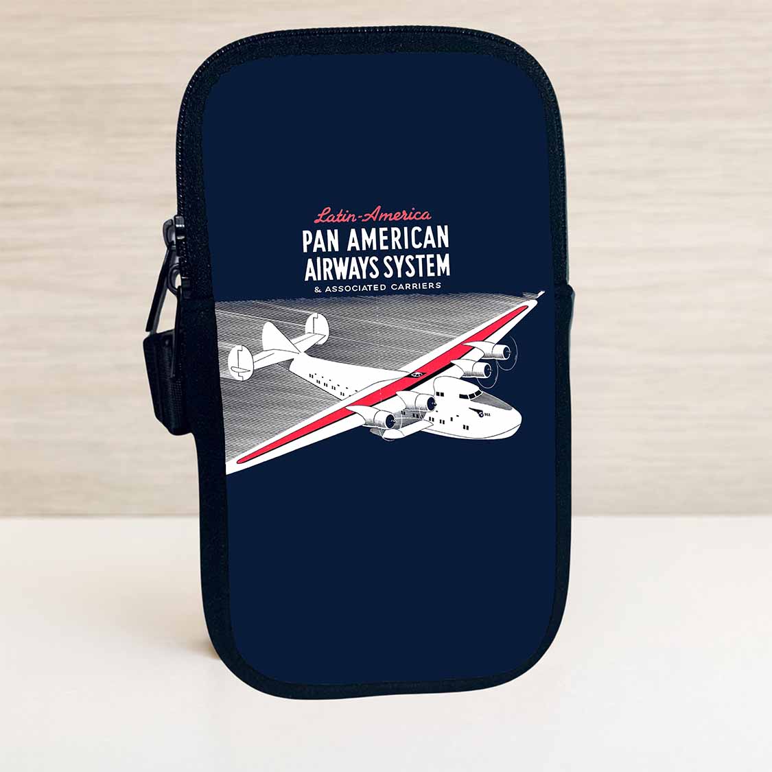 Pan American Airway System Vintage Travel Pouch