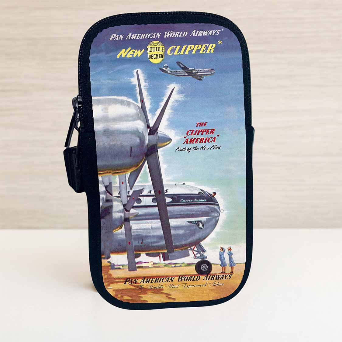 Pan American Airway Vintage Travel Pouch