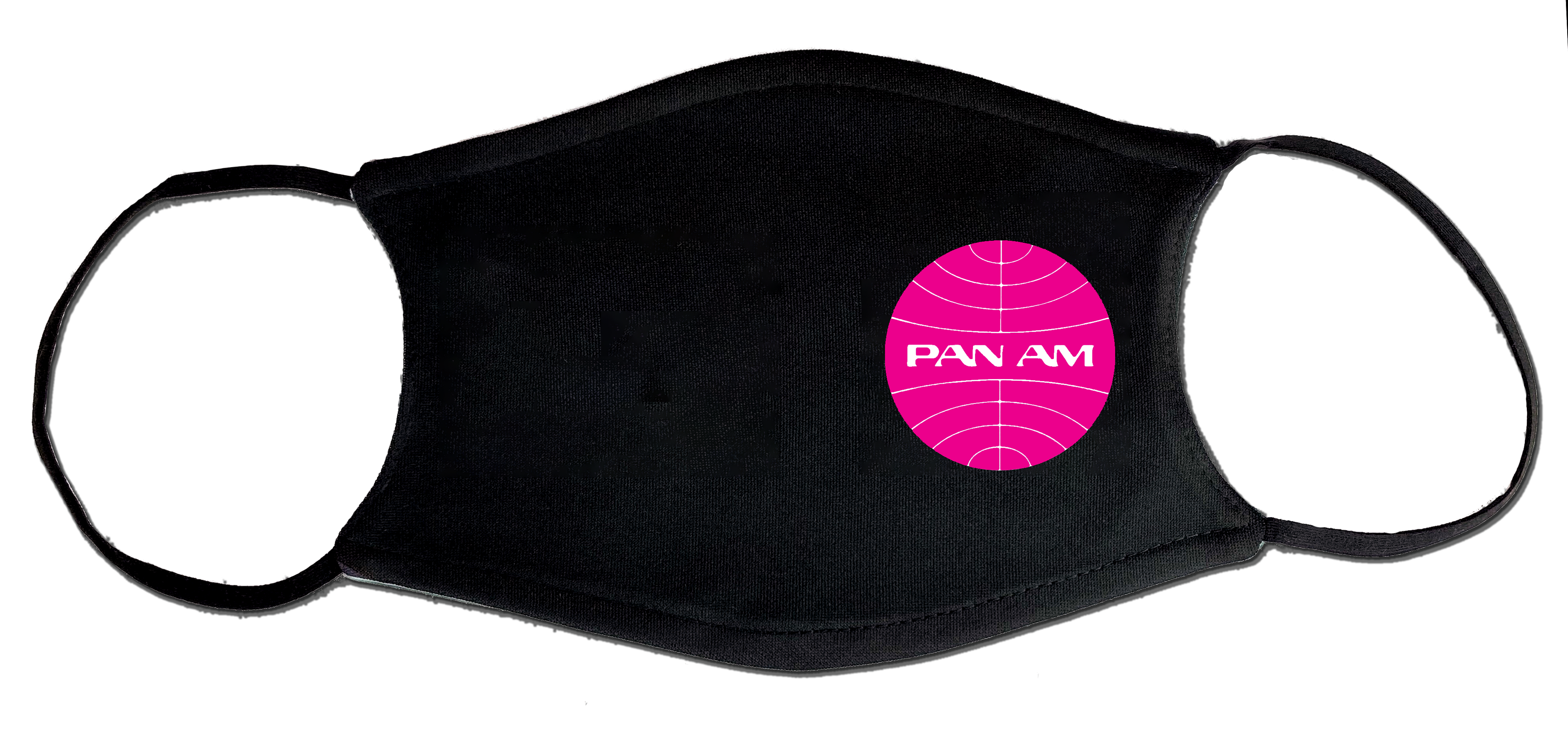 Pan Am Pink Logo Face Mask