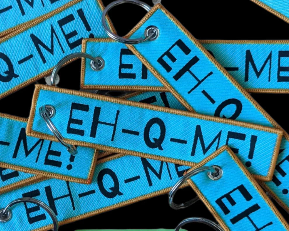EH Q MEEE! Key Tag